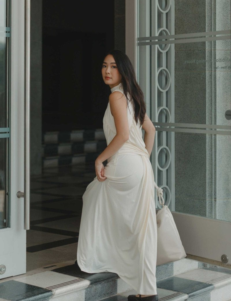 Cloud Maxi Skirt in Vanilla - Esse-XXS - 