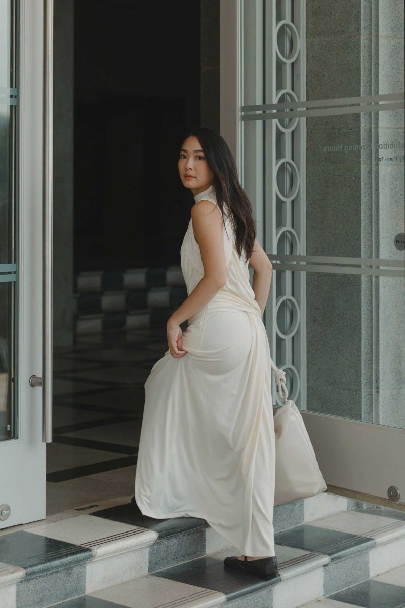 Cloud Maxi Skirt in Vanilla - Esse-XXS - 