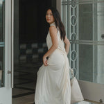 Cloud Maxi Skirt in Vanilla - Esse-XXS - 