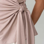 Cloud Top with Side Tie - Esse-Blush-XXS-
