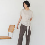 Cloud Top with Side Tie - Esse - Chalk - XXS - 