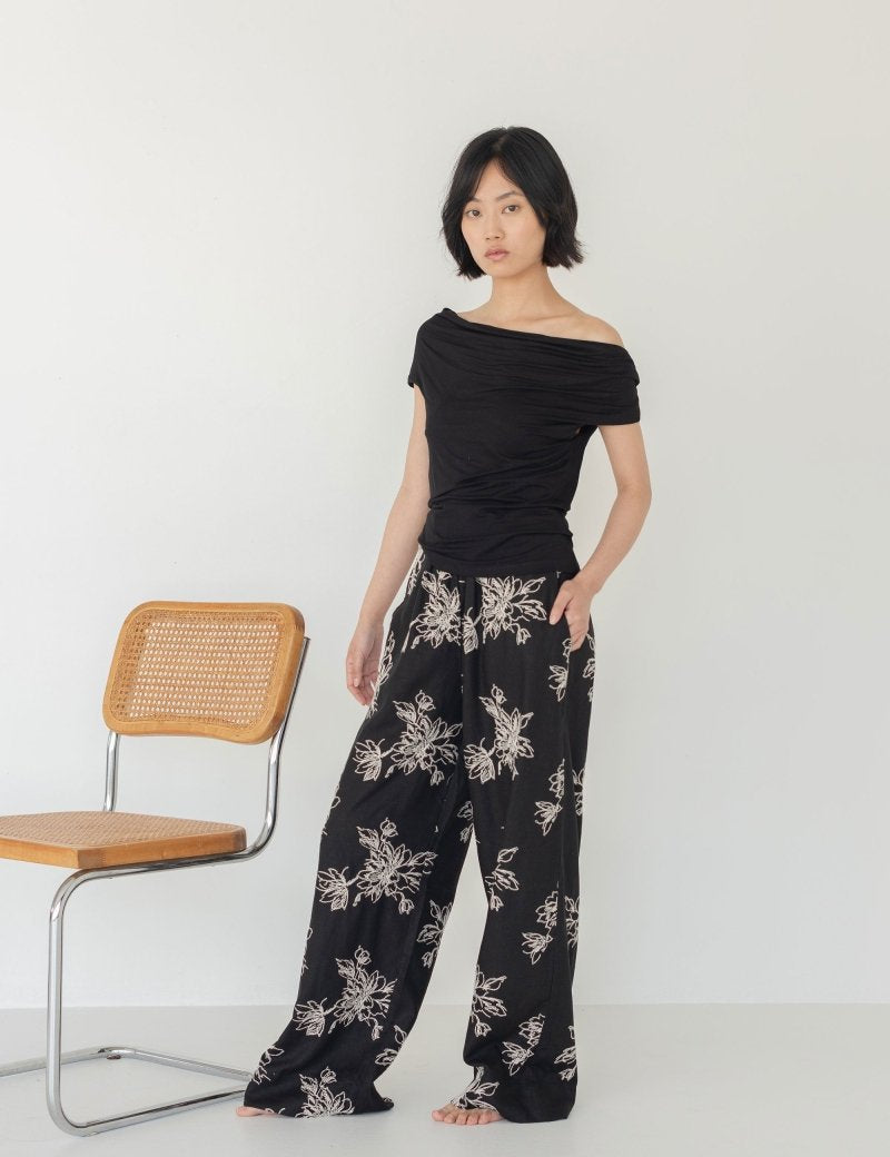 Cloud Twist Top - Esse - Black - XXS - 