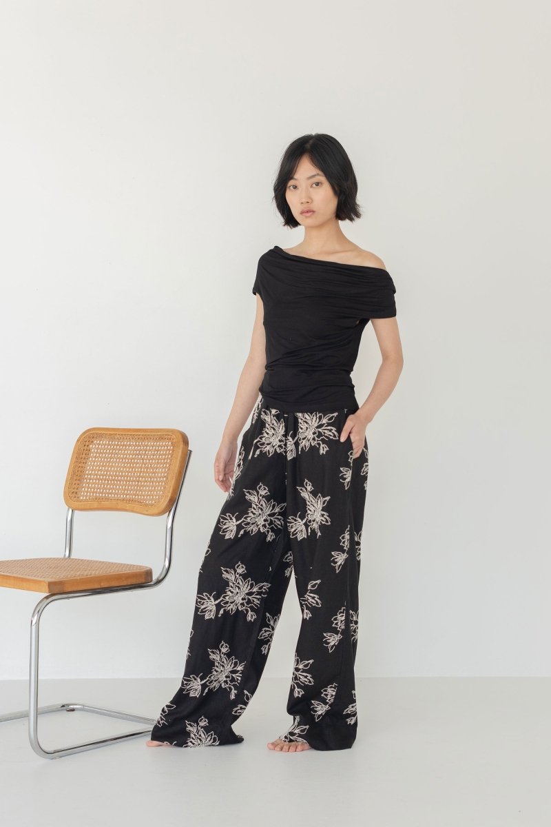 Cloud Twist Top - Esse - Black - XXS - 