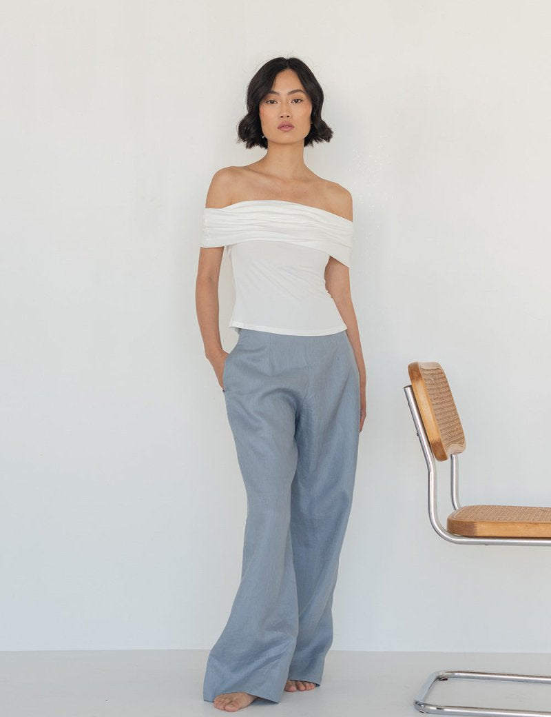 Cloud Twist Top - Esse - White - XXS - 