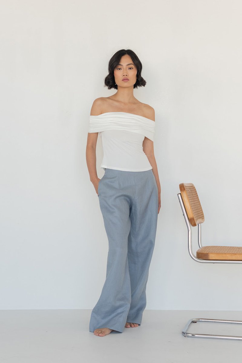 Cloud Twist Top - Esse - White - XXS - 