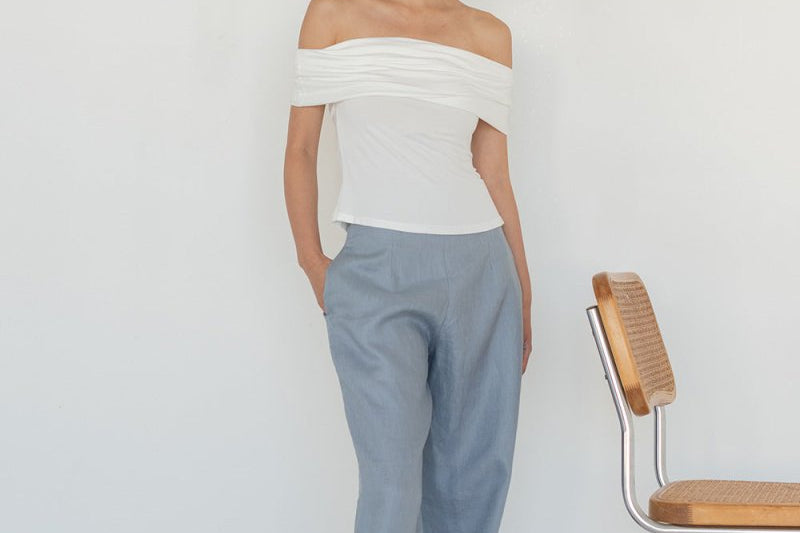 Cloud Twist Top - Esse - White - XXS - 