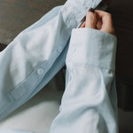 Cocoon Shirt 2.0 in Cerulean Blue - Esse-XS - 