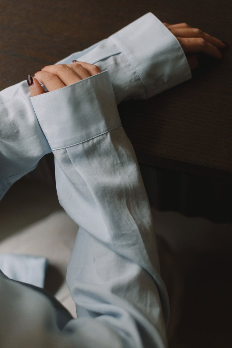 Cocoon Shirt 2.0 in Cerulean Blue - Esse-XS - 