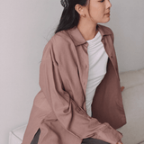 Cocoon Shirt 2.0 in Mocha - Esse-XS - 