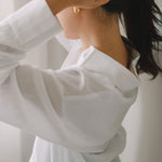 Cocoon Shirt 2.0 in White - Esse-XS - 