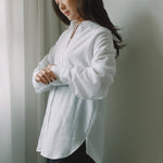 Cocoon Shirt 2.0 in White - Esse-XS - 