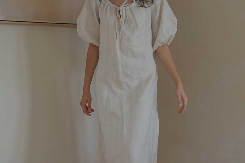 Country Dress in Cereal - Esse-XXS (MTO)-Option 1-