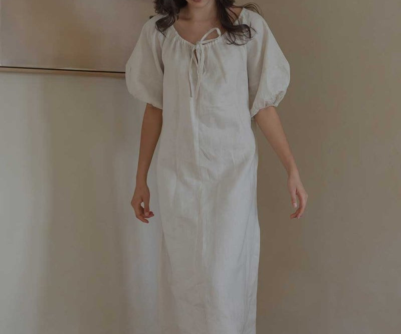 Country Dress in Cereal - Esse-XXS (MTO)-Option 1-