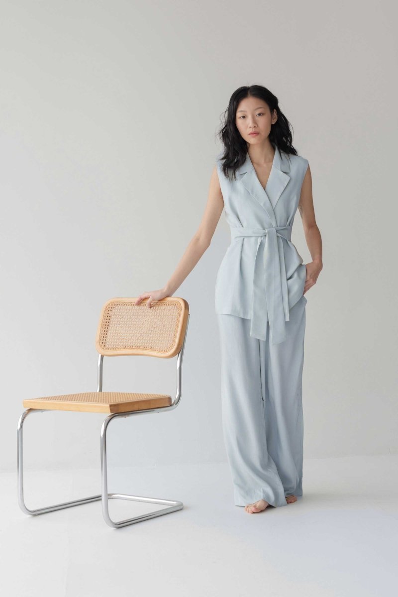 Elongate Elastic Pants - Esse - Nautical Blue - XXS - Regular