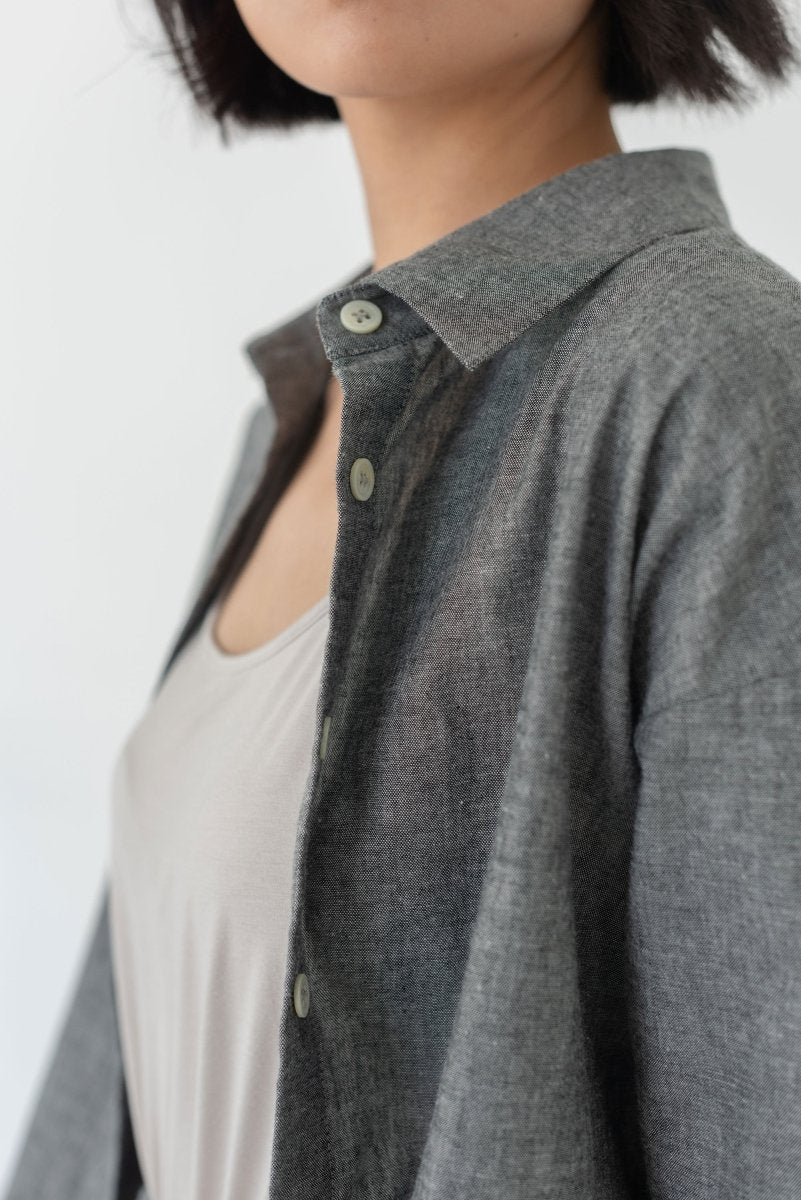 Elongate Elastic Pants in Dark Denim - Esse - XXS - Regular - 