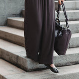 Elongate Elastic Pants in Mocha - Esse-XXS-Regular-