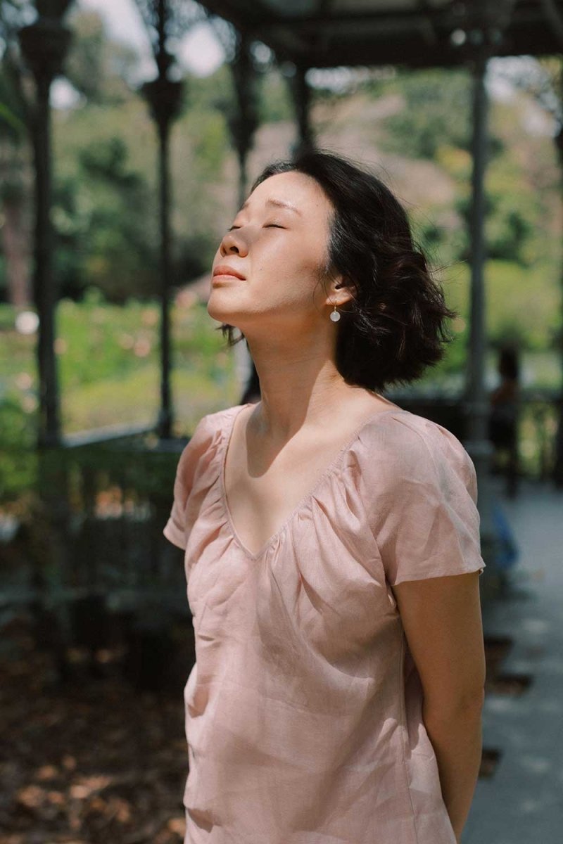 Flourish Blouse in Dusty Pink - Esse - XS - 