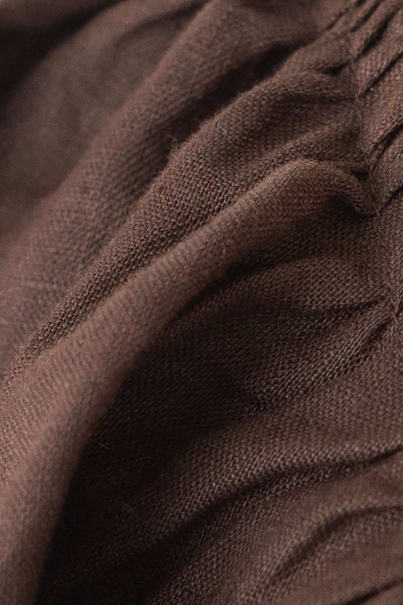 Flourish Blouse in Mocha - Esse-XS - 