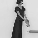 Flourish Blouse in Mocha - Esse - XS - 