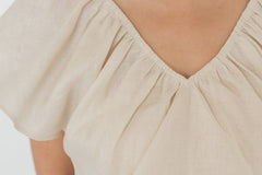 Flourish Blouse - Esse - Chalk - XXS - 