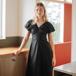 Flourish Dress - Esse - Black - XXS - 
