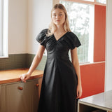 Flourish Dress - Esse - Black - XXS - 