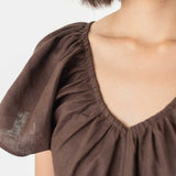 Flourish Dress in Mocha - Esse - XS - 