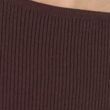 Knit Bateau Neckline Dress - Esse-Nautical Blue-XS-