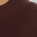 Knit Cape - Esse-Mocha-XS-