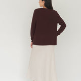 Knit Cape - Esse - Mocha - XS - 