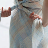 Large Scarf - Watercolour Plaid - Esse - Sommer - 