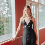 Linen Multi - Way Dress - Esse - Black - XXS - 