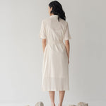 Lumen Shirt Dress - Limited Edition - Esse-Bone White-XXS (MTO)-None/ Option 1-2