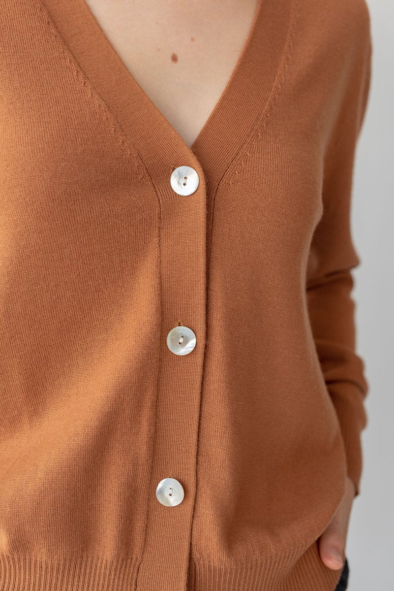 Merino Embrace Cardigan - Esse - Warm Sand - One Size - 