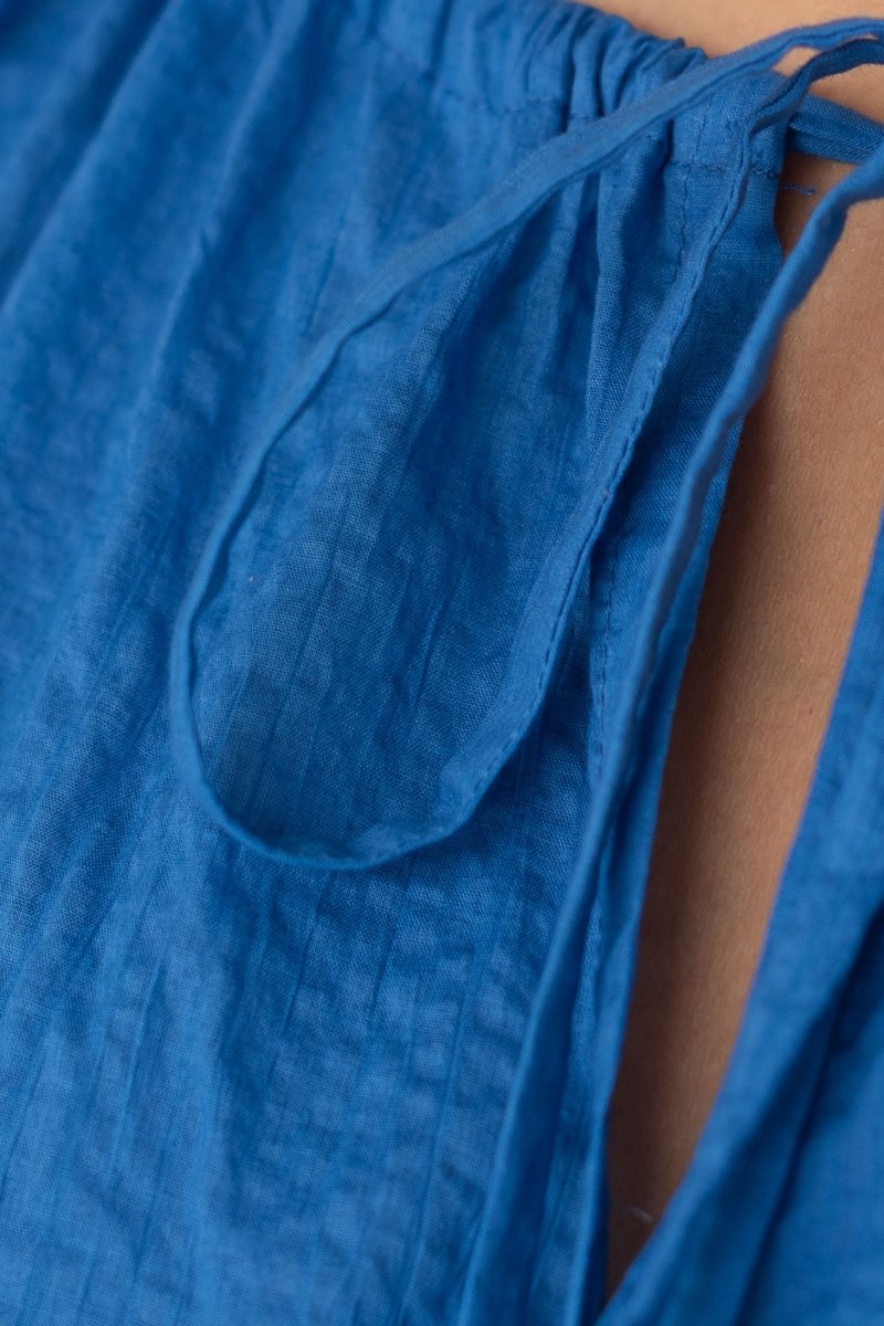 Mini Country Dress in Electric Blue - Esse-XXS - 