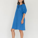 Mini Country Dress in Electric Blue - Esse - XXS - 