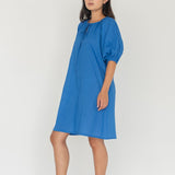 Mini Country Dress in Electric Blue - Esse - XXS - 