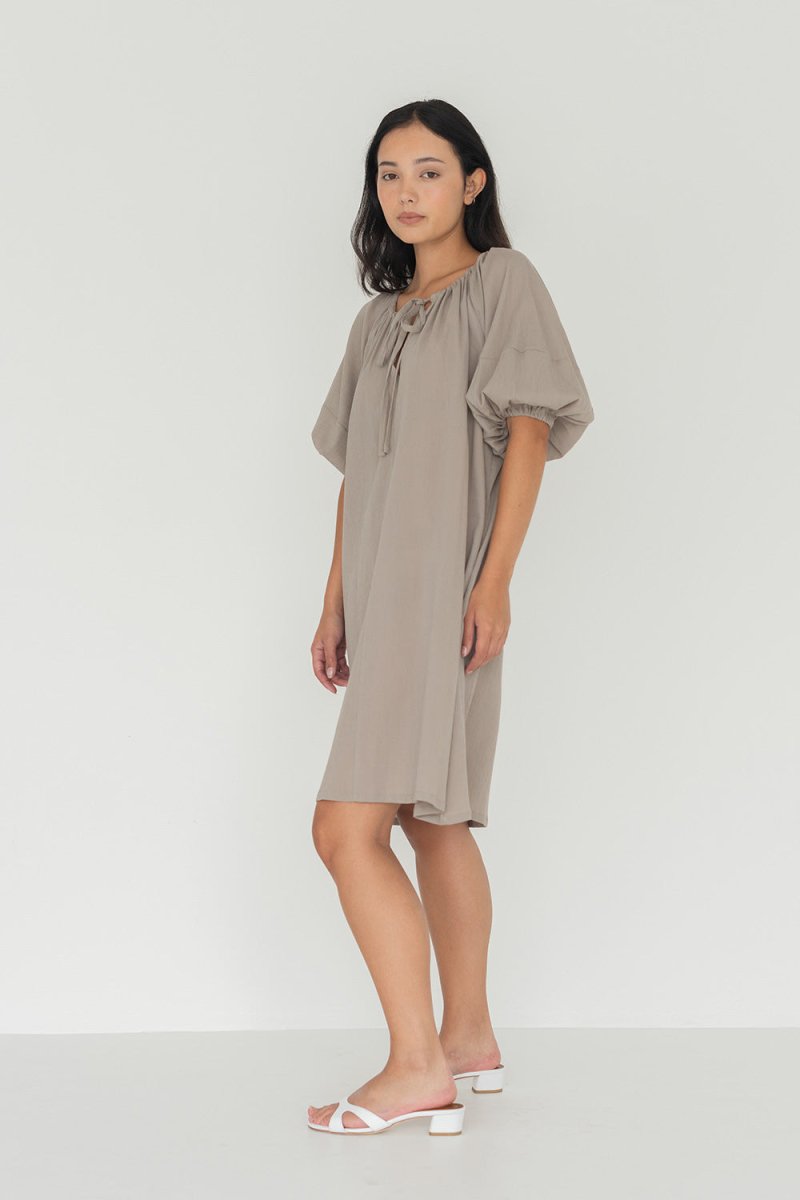 Mini Country Dress in Warm Sand - Esse - XXS - 