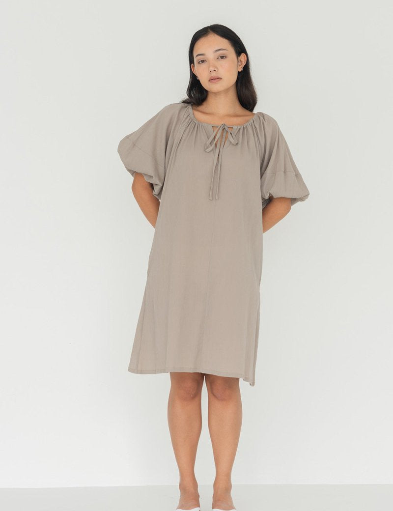 Mini Country Dress in Warm Sand - Esse - XXS - 