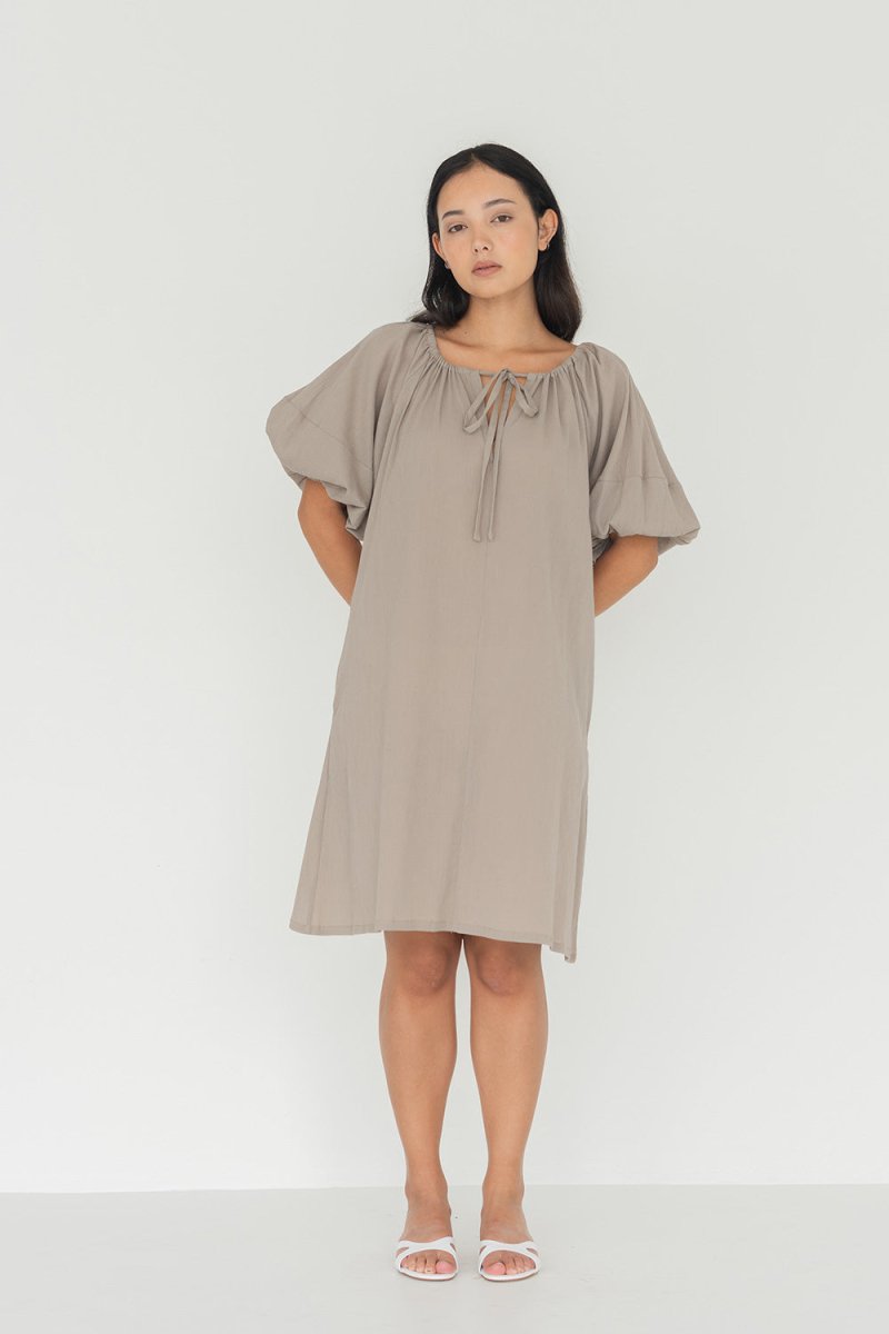 Mini Country Dress in Warm Sand - Esse - XXS - 