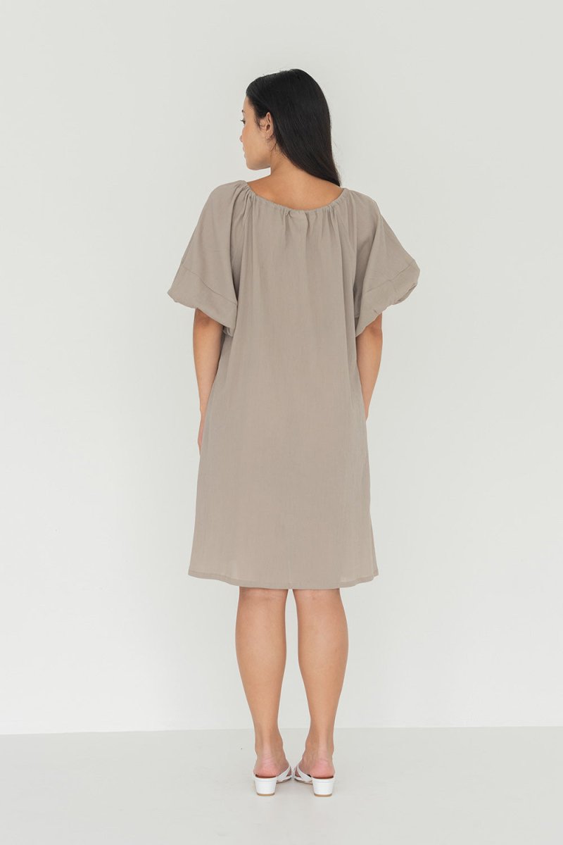 Mini Country Dress in Warm Sand - Esse - XXS - 