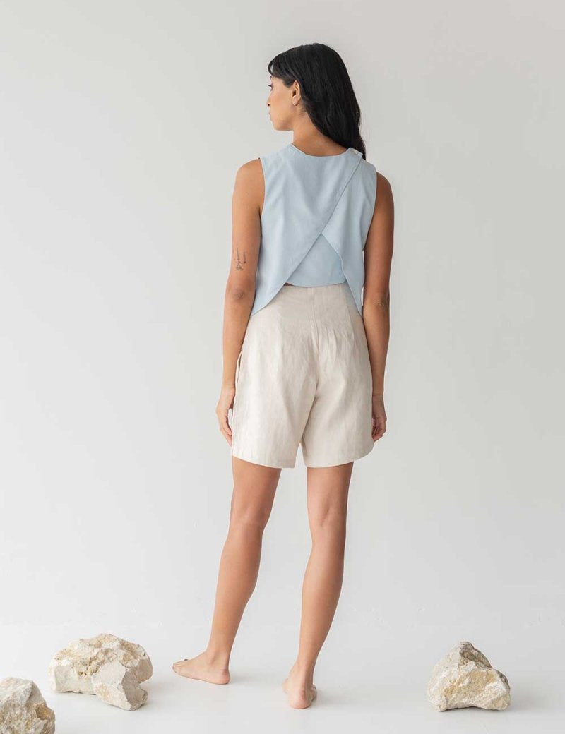 Open Back Top - Esse-Mocha-XS (Backorder)-