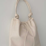 Oslo Drawstring Hobo in Shell - Esse - 