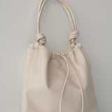 Oslo Drawstring Hobo in Shell - Esse - 