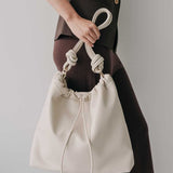 Oslo Drawstring Hobo in Shell - Esse - 