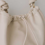 Oslo Drawstring Hobo in Shell - Esse - 