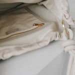 Oslo Drawstring Hobo in Shell - Esse - 