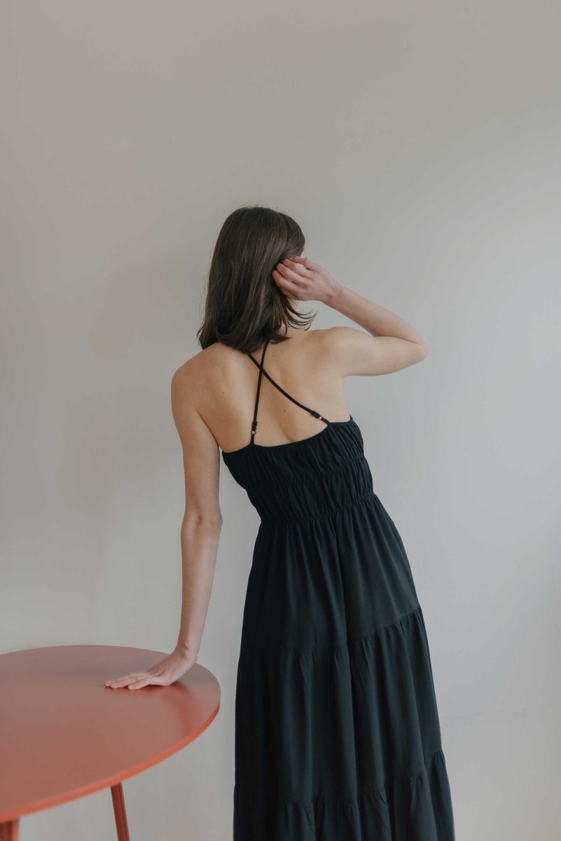 Riviera Dress - Esse - Black - XXS - 