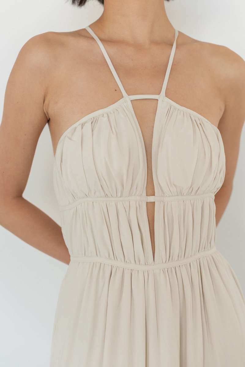 Riviera Dress - Esse - Chalk - XXS - 