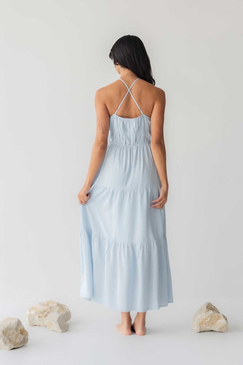 Riviera Dress - Esse - Sky Blue - XXS - 